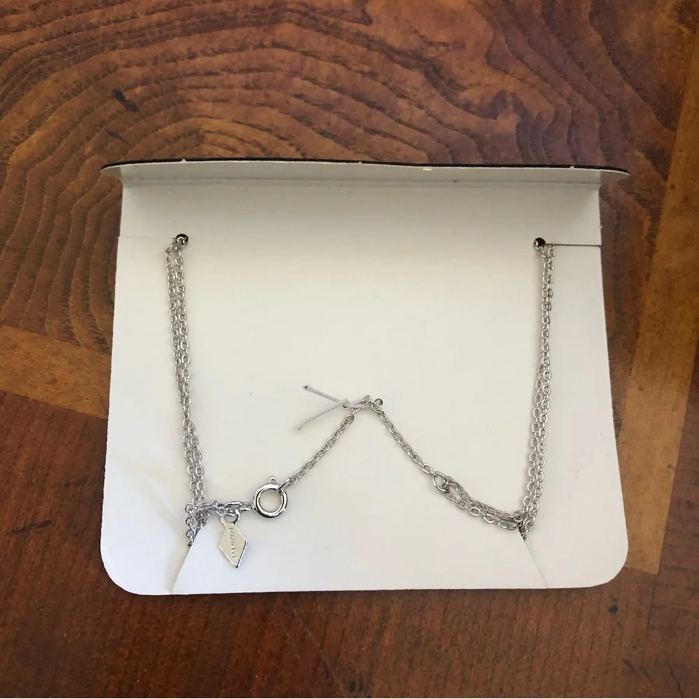 Vintage 70s Sarah Coventry Royal Lace silver filigree necklace NIB